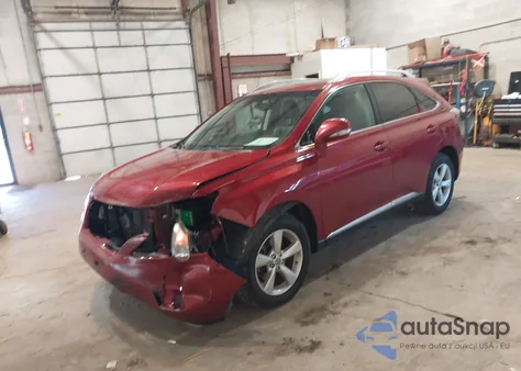 2010 Lexus Rx 350 из США, поврежденный, VIN 2T2BK1BA5AC068800